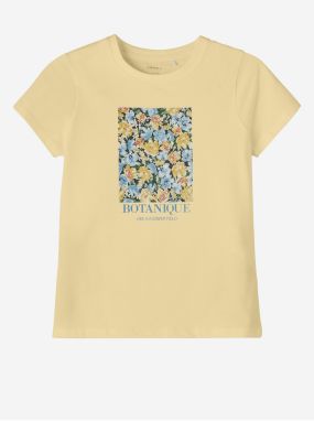 Yellow Girl Patterned T-Shirt name it Damily - unisex