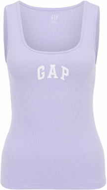 Gap Petite Top  orgovánová / biela