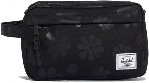 Herschel Supply Chapter Travel Kit Black Floral Sun