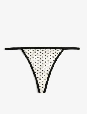 Koton Star Printed String Panties