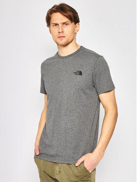 The North Face Tričko Simple Dome Tee NF0A2TX5 Sivá Regular Fit