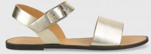 Kožené sandále Vagabond Shoemakers Tia 2.0 dámske, zlatá farba, 5531.183.81