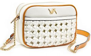 Verde Dámska crossbody kabelka 16-6039 ivory