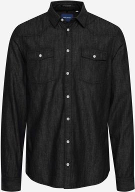 Black Denim Shirt Blend - Men