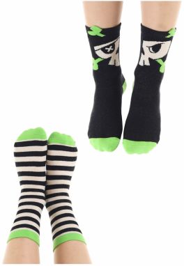 Mushi Pirate Boy's Set of 2 Socks