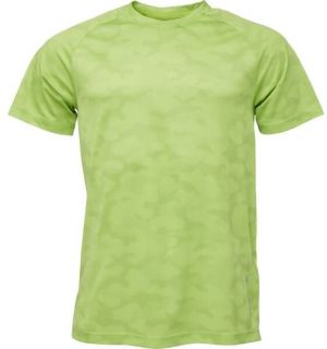 Arcore TISAM Pánske bežecké tričko, zelená, veľkosť
