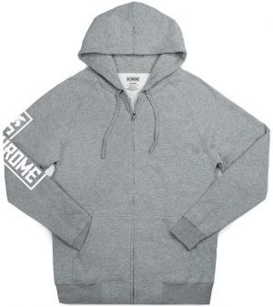 Chrome Industries Flying ion Zip Hoodie Grey