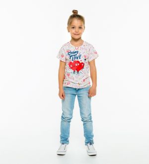 Mr. GUGU & Miss GO Kids's T-shirt KTS-P1630