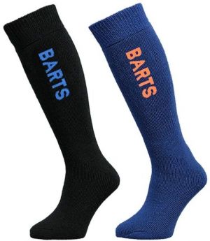 BARTS BASIC SOCK 2 PACK KIDS 2 páry detských ponožiek na lyže, čierna, veľkosť