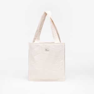 Dime Quilted Tote Bag Tan