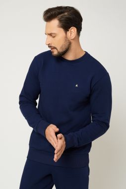 Lumide Man's Sweatshirt LU15 Navy Blue