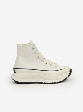 Krémové členkové tenisky na platforme Converse Chuck 70 AT-CX Future Comfort