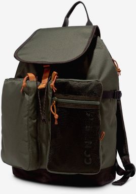 Tmavozelený unisex batoh Converse Rucksack