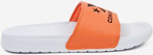 Bielo-oranžové dámske šľapky Converse All Star Slide