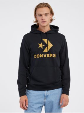 Black Unisex Hoodie Converse Go-To Star Chevron - Mens