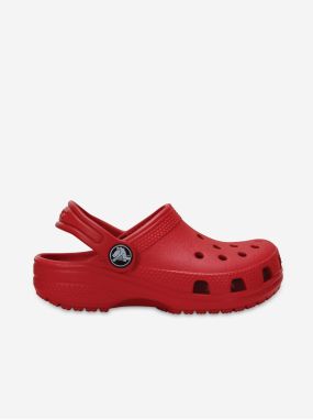 Červené detské papuče Crocs