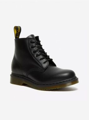 Čierne členkové kožené topánky Dr.Martens 101