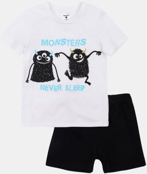 Chlapčenské svietiace pyžamo Monsters