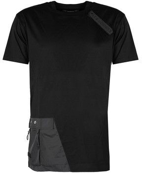 Tričká s krátkym rukávom Les Hommes  LKT152 703 | Oversized Fit Mercerized Cotton T-Shirt