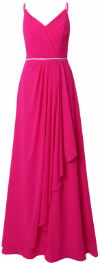 APART Večerné šaty  ružová / strieborná