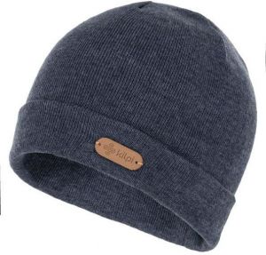 Boys knitted beanie KILPI DON-JB dark blue