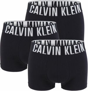 CALVIN KLEIN - boxerky 3PACK Intense power black combo z mikrovlákna