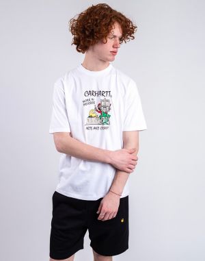 Carhartt WIP S/S Art Supply T-Shirt White