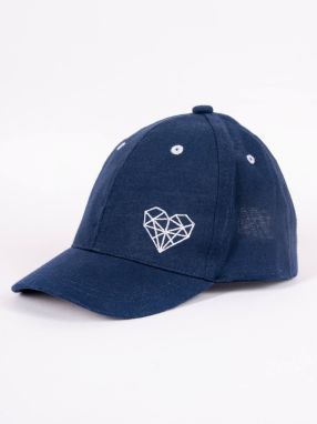 Yoclub Kids's Baseball Cap CZD-0613G-A100 Navy Blue