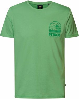 Petrol Industries Tričko  zelená / svetlozelená