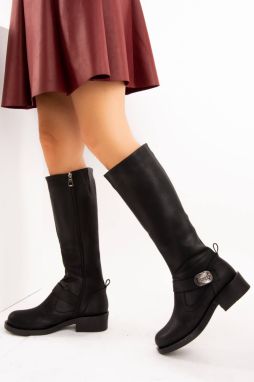 Fox Shoes Black Women's Boots