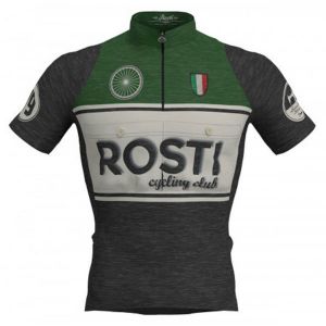 Rosti VINTAGE MERINO Pánsky cyklistický dres, tmavo sivá, veľkosť