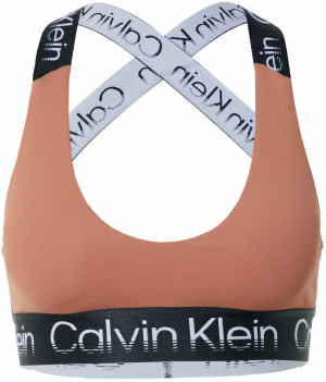 Calvin Klein Sport Podprsenka  hnedá / čierna / biela