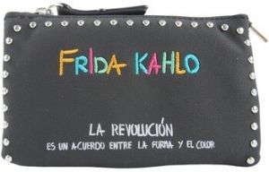 Vrecúška/Malé kabelky Frida Kahlo  Complementos señora  k4913 negro