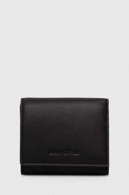 Kožená peňaženka Marc O'Polo dámska, čierna farba, 40319905802114