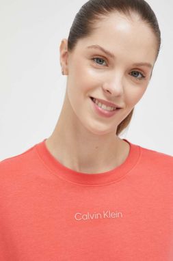 Športové tričko Calvin Klein Performance Essentials oranžová farba