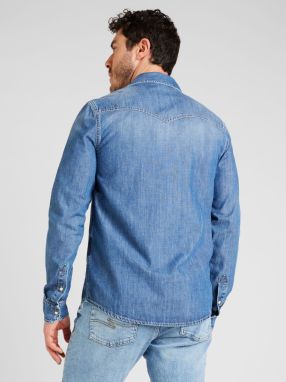 LTB Košeľa 'Rohan'  modrá denim