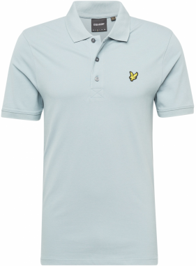 Lyle & Scott Tričko  pastelovo modrá / žltá / čierna