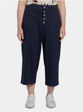 Tmavomodré dámske culottes My True Me Tom Tailor