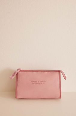 Kozmetická taška women'secret DAILY ROMANCE ružová farba, 4847847