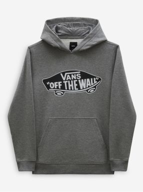 Grey Boys Brindler Hoodie VANS Style 76 - Boys