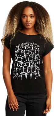 Dedicated T-shirt Visby Cat Crowd