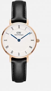 Hodinky Daniel Wellington dámsky, čierna farba