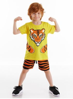 Denokids Tiger Claw Boys T-shirt Shorts Set