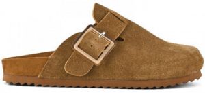 Sandále Colors of California  Cow suede bio sabot with buckl