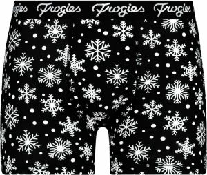 Pánske boxerky Snowflakes Frogies Christmas