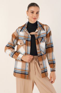 Bigdart 3958 Oversize Lumberjack Shirt - Tan