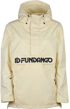 FUNDANGO BETULA LOGO ANORAK Dámska prechodná bunda, žltá, veľkosť