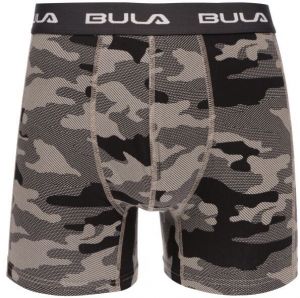 Bula 3PK BOXER Pánske boxerky, tmavo sivá, veľkosť