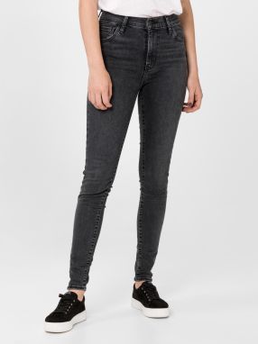720™ High-Waisted Super Skinny Jeans Levi's® Čierna