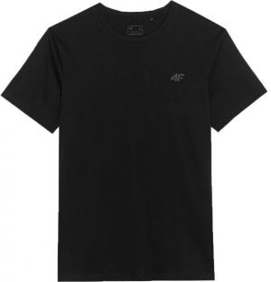 4F T-SHIRT Pánske tričko, čierna, veľkosť